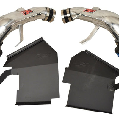 Injen 14 Infiniti Q50 3.7L V6 Black Dual Short Ram Intake w/ MR Techn and Heat Shields