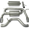 Corsa 2006-2008 Hummer H3 3.5L Polished Sport Cat-Back Exhaust
