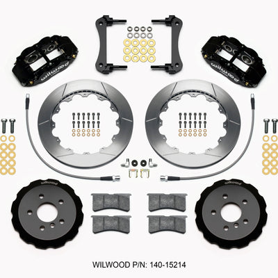 Wilwood Narrow Superlite 6R Front Hat Kit 12.88in 2014-2015 Mini Cooper w/Lines