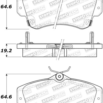 StopTech Street Brake Pads