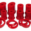 Prothane 99-04 Ford Mustang Rear Lower Oval Control Arm Bushings - Red