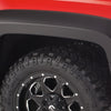 Bushwacker 15-18 Chevy Silverado 2500 HD Extend-A-Fender Style Flares 2pc - Black