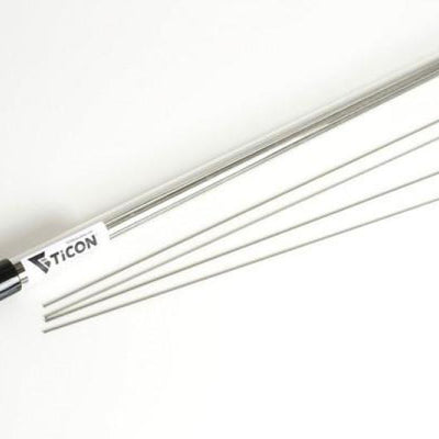 Ticon Industries 39in Length 1/2lb 2.2mm/.087in Filler Diamter CP1 Titanium Filler Rod