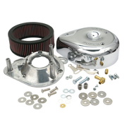 S&S Cycle 84-92 BT/86-90 Sportster Models Teardrop Chrome Air Cleaner Cover for S&S Super E/G Carb