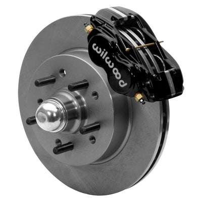 Wilwood Forged Dynalite Front Kit 11.5in 65-66 Chevrolet Impala w/ Factory Drum Spindle-Req 220-7699