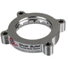 aFe 11-14 Ford Mustang/ 11-14 Ford F-150 V6 3.7L Silver Bullet Throttle Body Spacer - Silver