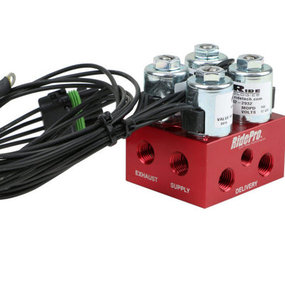 Ridetech RidePro 2-Way Air Valve Assembly Fittings not included