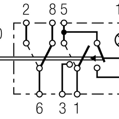 Hella Switch On/Off Hazard Warning 10A