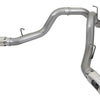 aFe Large Bore-HD 4in 409-SS DPF-Back Exhaust w/Dual Polished Tips 2017 GM Duramax V8-6.6L (td) L5P