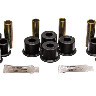 Energy Suspension 8/81-96 Ford F100/F150 2WD Black Rear Leaf Spring Bushing Set