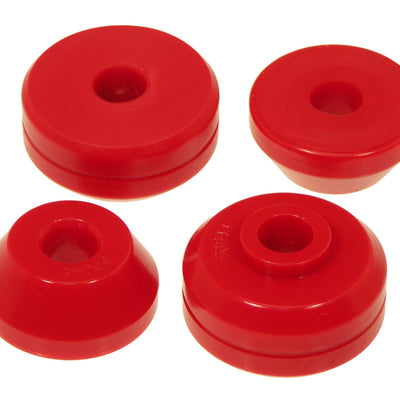 Prothane 95-99 Mitsubishi Eclipse Rear Shock Bushings - Red