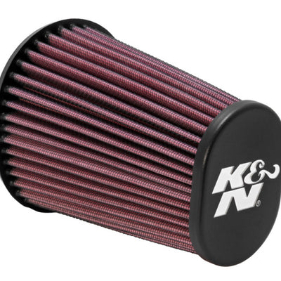 K&N Univrsl Rubber Oval Tprd Filter 2.438in F ID/3.75in B-OW/4.5in B-OL/2.5in T-OW/3.5in T-OL/6in H