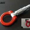 Cusco 2013+ Honda Fit M22 x 2.5mm Front Red Steel Folding-Type Tow Hook