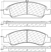 StopTech 08-20 Cadillac Escalade Front Truck & SUV Brake Pad