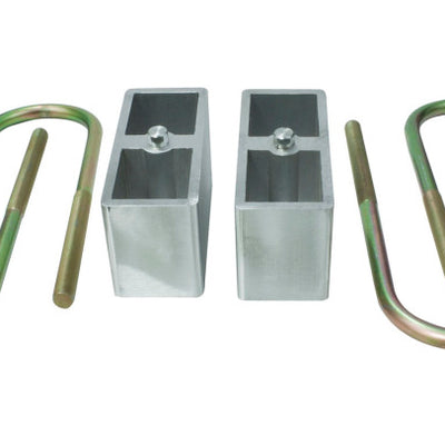 MaxTrac 82-04 Chevrolet S10 2WD 3in Rear Lowering Blocks & U-Bolts