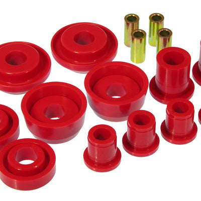 Prothane 93-02 Chevy Camaro / Firebird Front Control Arm Bushings w/o Shells - Red