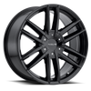 Raceline 158B Impulse 18x8in / 6x139.7/6x135 BP / 35mm Offset / 106.1mm Bore - Gloss Black Wheel