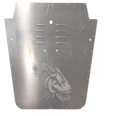 Fishbone Offroad 13-18 Jeep Wrangler JK Hood Louver Raw Unpainted