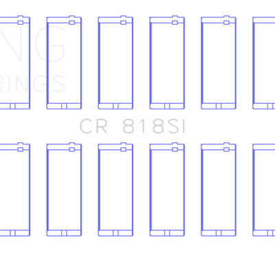 King Engine Bearings AMC / JEEP 290, 304, 360 16V Connecting Rod Bearing Set