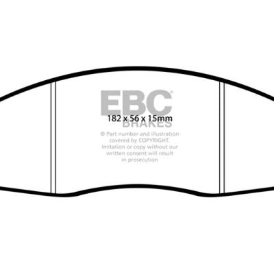 EBC 02-05 Cadillac CTS 2.6 Ultimax2 Front Brake Pads