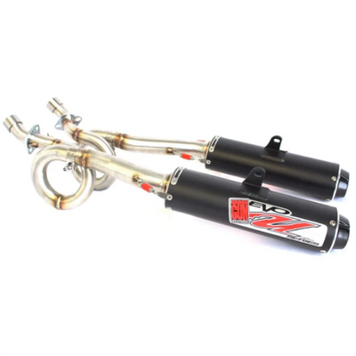 Big Gun 08-14 Yamaha RHINO 700 EFI EVO U Series Dual Full Syst Exhaust