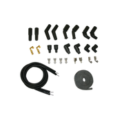 Moroso 78-15 Harley-Davidson Universal Kit Sleeved Ultra 40 Wire Set - Black