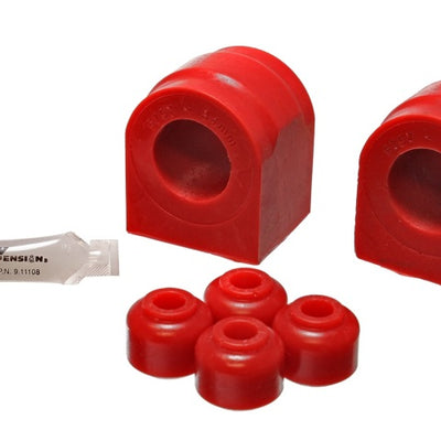 Energy Suspension 04-06 Ford F150 4wd Red 34mm Front Sway Bar Bushing Set