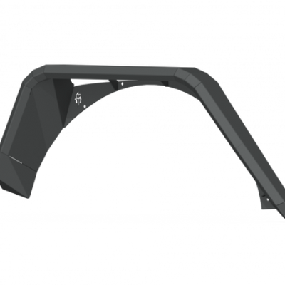 Road Armor 18-21 Jeep Wrangler JL Stealth Wide Rear Fender Flare Body Armor - Tex Blk