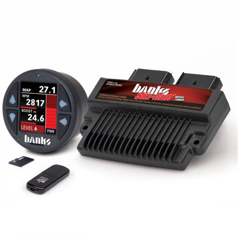 Banks Power 08-10 Ford F-250/F-350/F-450 6.4L Six-Gun Diesel Tuner w/ iDash-1.8 DataMonster