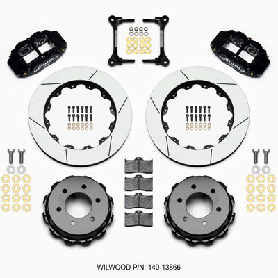 Wilwood Narrow Superlite 4R RearTruck Kit 14.25in 2012-Up Ford F150 (6 lug)