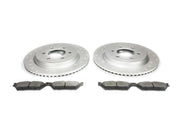 Alcon 19-20 Raptor/ 18-20 F-150 Pad & Rotor Kit (Use with Stock Calipers) w/ Elect Park Brake - Rear