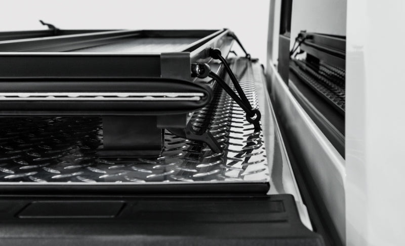 Access LOMAX Pro Series TriFold Cover 02-18 Dodge Ram 1500 5ft7in Bed (w/o Rambox) -Blk Diamond Mist