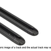 Rhino-Rack RTV Tracks w/Hardware & End Caps - 74.0in - Pair