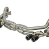 aFe Power Elite SS-304 Carbon Tip Dual Cat Back Exhaust 13-14 Porsche 911 C2S (991) H6-3.8L