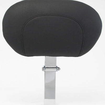 Mustang 08-21 Harley Electra Glide,Rd Glide,Rd King,Str Glide Tour Driver Backrest Blk Studs - Black