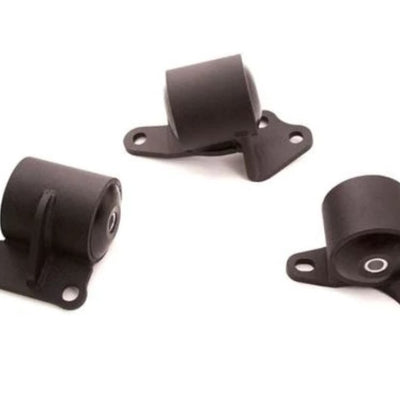 Innovative 92-96 Prelude F-Series/H-Series Black Steel Mounts 95A Bushings (Auto Chassis/Trans)