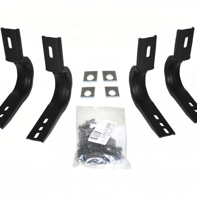 Go Rhino 07-10 Chevrolet Silverado 2500HD/3500HD Brackets for OE Xtreme Cab Length SideSteps