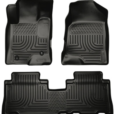 Husky Liners 12-13 Chevrolet Captiva Sport Weatherbeater Series Black Front & 2nd Seat Floor Liners