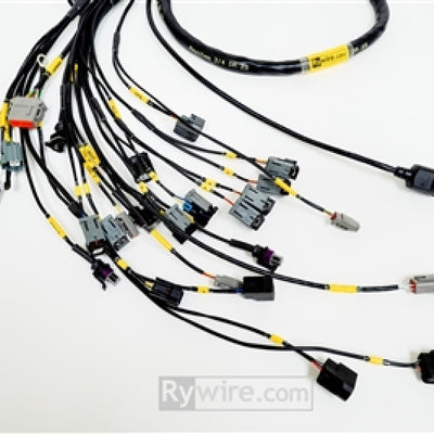 Rywire Honda B-Series (w/Syvecs SV7 ECU) Eng Harn w/OBD1 Alt/EV1 Inj/AEM IAT & MAP (Adapter Req)