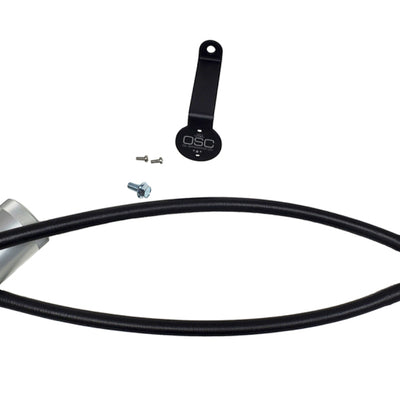 J&L 20-26 Chevy Silverado/GMC Sierra 2500/3500 6.6L Drivers Side Oil Separator 3.0 - Clear Anodi