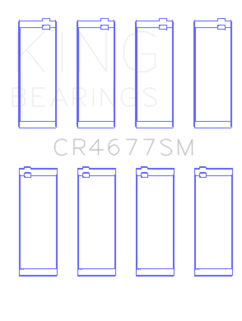 King Engine Bearings Opel 1.6L Turbo A16LET/A16NET/Z16LET (Size STD) Connecting Rod Bearing Set