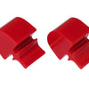 Prothane Universal Bump Stop Pull Through Style - Red