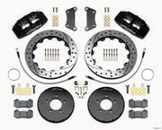 Wilwood Dynapro 6 Front Hat Kit 12.88in Drilled 2005-Up Mazda 3 w/ Lines