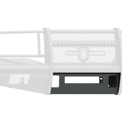 Road Armor 06-09 Dodge 2500 Vaquero Front Non-Winch Plate - Tex Blk