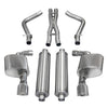 Corsa 2012-2014 Dodge Charger SRT-8 6.4L V8 Polished Xtreme Cat-Back Exhaust