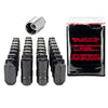 McGard 8 Lug Hex Install Kit w/Locks (Cone Seat Nut) M14X1.5 / 13/16 Hex / 1.945in. Length - Black