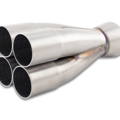 Vibrant 4-1 Merge Collector (1.625in Inlet I.D. Merge O.D. - 2.00in Outlet O.D. - 2.50in) Single