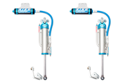 King Shocks 2005+ Toyota Tacoma (6 Lug) Rear Stage 3 Race Kit 3.0 Dia Remote Res Bypass Shock (Pair)