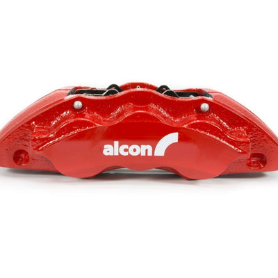 Alcon 2019+ Ford Ranger/2020+ Bronco 2.3L 350x34mm Rotors 6-Piston Red Calipers Front Brake Kit
