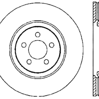 StopTech Drilled Sport Brake Rotor